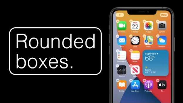 Video iOS 14: More Rounded Boxes Than Ever Before en español