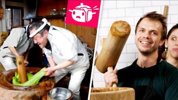 Video We Tried To Make Mochi With Giant Hammers • Eating Your Feed • Tasty auf Deutsch
