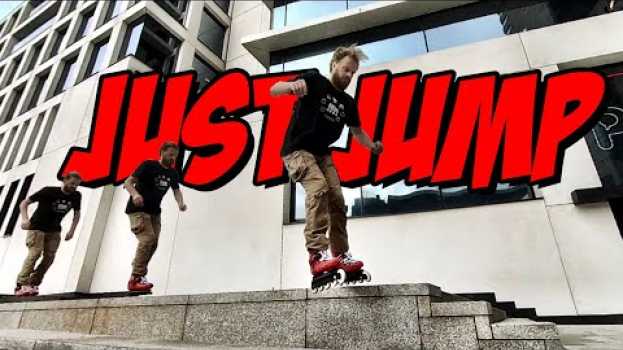 Video How to JUMP YOUR FIRST GAPS (It's all in your mind) | NN Dragon frame + FR1 Red | Rollerblading en français