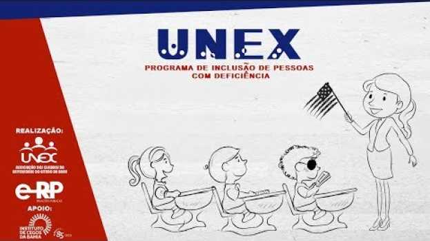 Video UNEX INCLUSIVA: PROGRAMA DE BOLSAS DE IDIOMAS PARA PESSOAS CEGAS E COM BAIXA VISÃO po polsku