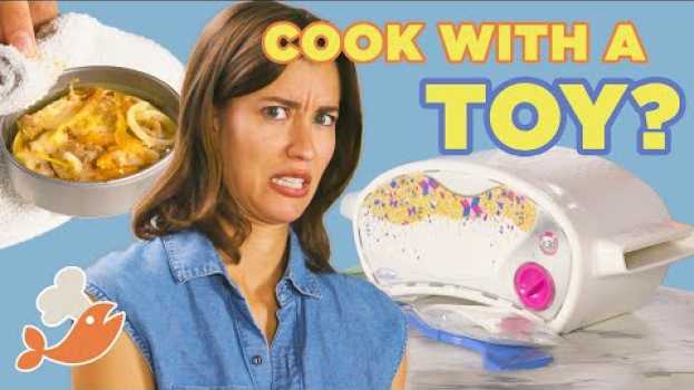 Video Can This Chef Make A 3-Course Meal With An Easy Bake Oven? • Tasty en français