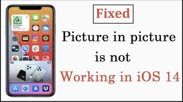 Видео (Solved) Does your PiP not working in iPhone after the update of iOS 14? на русском