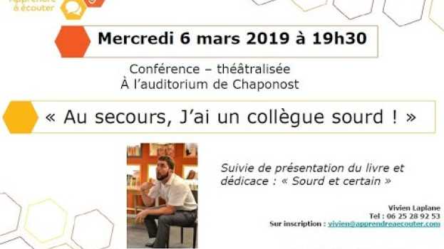 Video «Au secours, j'ai un collègue sourd» à Chaponost auf Deutsch