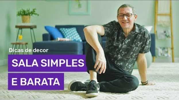 Video Como decorar uma SALA SIMPLES gastando pouco! su italiano