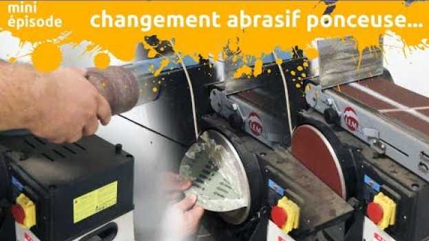 Video changer les abrasifs pour ma ponceuse stationnaire - miniEpisode   türkçe