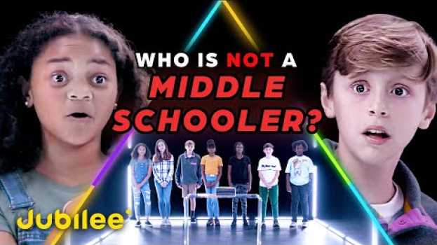 Video 6 Middle Schoolers vs 1 Secret 5th Grader | Odd Man Out   türkçe