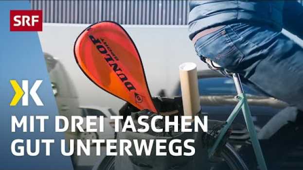 Video Velotaschen im Test: Nur drei überzeugten im Alltag | 2021 | Kassensturz | SRF in English