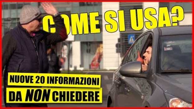 Video Altre 20 informazioni da NON chiedere a un passante - EP.2 - The Show em português