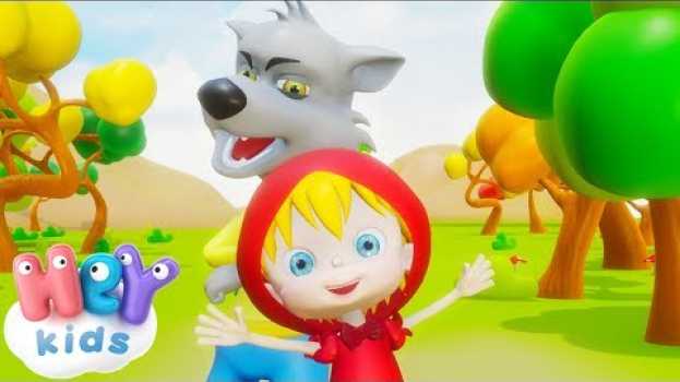 Video Chapeuzinho Vermelho desenho animado 🐺 História infantil em Portugues | HeyKids in English
