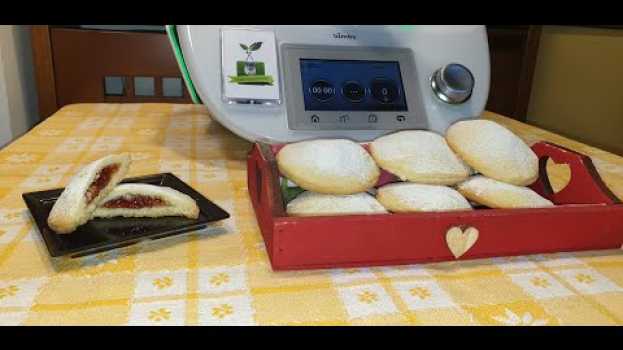 Видео Biscotti di frolla ripieni di marmellata bimby TM6 TM5 TM31 на русском