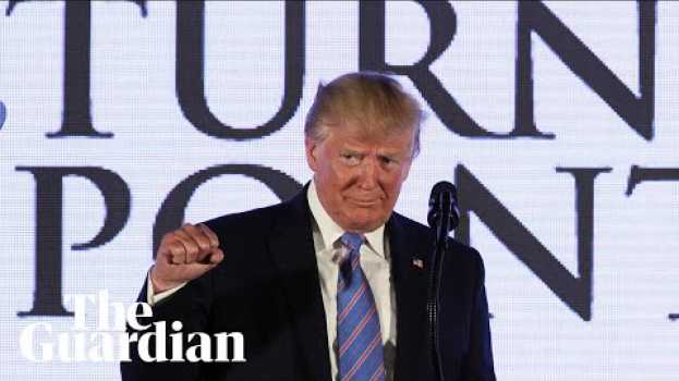 Video 'They call him Britain Trump': US president on Boris Johnson em português