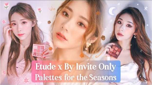 Video 3 SEASONS MAKEUP ft. ETUDE X BY INVITE ONLY Swatches | MONGABONG po polsku