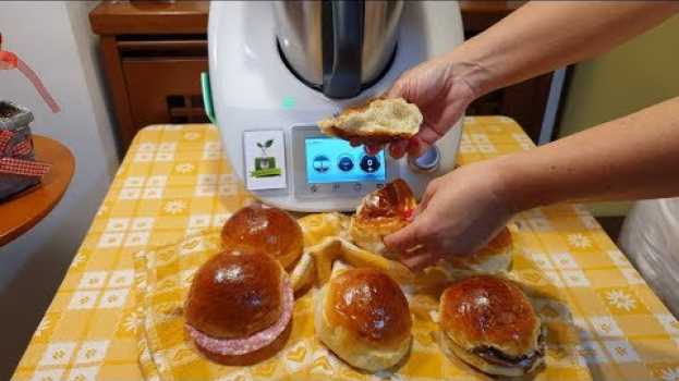 Video Panini al burro o panini da buffet per bimby TM6 TM5 TM31 em português