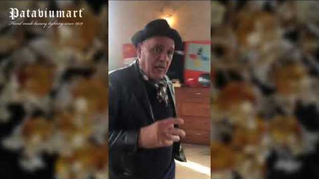 Video Lampadario vintage sospeso fatto a mano in cristallo e vetro di Murano: Testimonianza Rino Leporatti en español