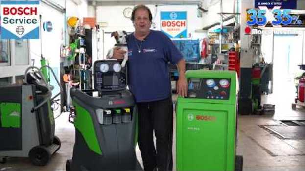 Video Qual'è la differenza tra la ricarica dell'aria condizionata BOSCH R134 ed il gas ecologico R1234YF? su italiano