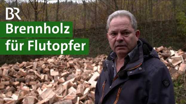 Video Nach der Flutkatastrophe im Ahrtal: Landwirte und Maschinenring helfen Flutopfern | Unser Land en français