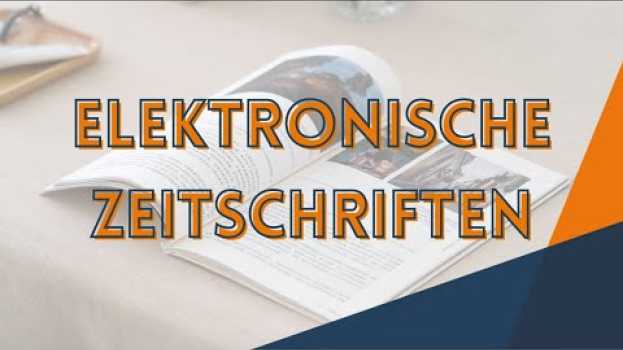 Video How to: Wie finde ich elektronische Zeitschriften und Zeitungen? // Universitätsbibliothek Leipzig po polsku