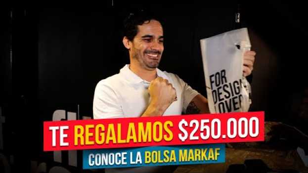 Video Te regalamos $250.000 COP sólo registrándote en nuestra app. Conoce la Bolsa Markaf su italiano