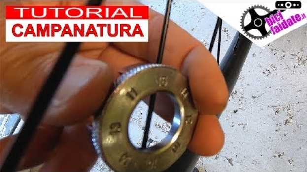 Video COME FARE LA CAMPANATURA DELLA RUOTA BICI   türkçe