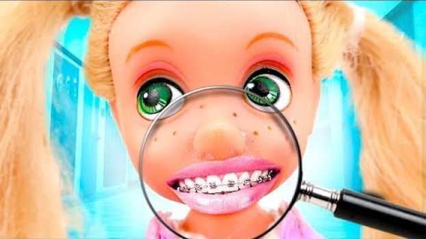 Video 💥 ¡Rapunzel Se Pone APARATO DENTAL y las niñas de la escuela le tienen envidia !   türkçe