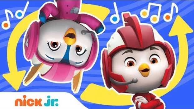 Video Funny Voice Challenge! Animal Sounds & More | Top Wing | Nick Jr. po polsku