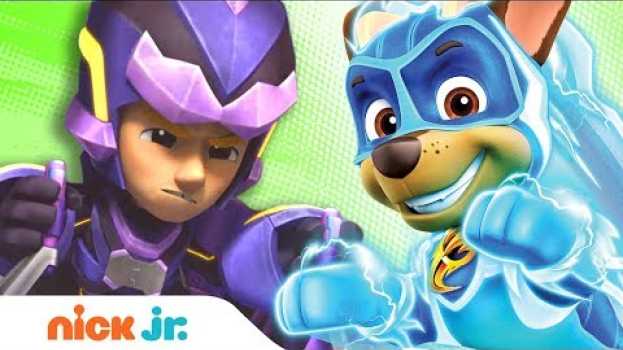 Video Mighty Pups Save Adventure Bay from Harold Humdinger & His Giant Robot! 🤖 PAW Patrol | Nick Jr. en español