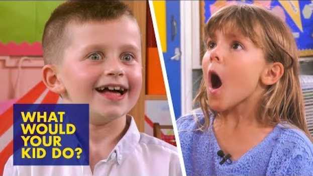 Video Frozen Yogurt & Sprinkles | What Would Your Kid Do? po polsku