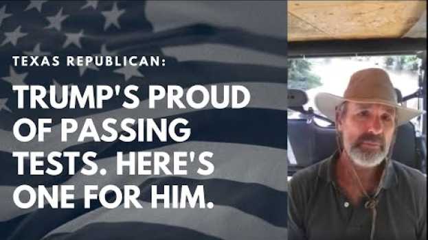Video Texas Republican: Here's Some Unique Texas Profanities for Trump   türkçe