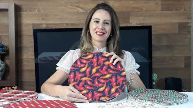 Video Como Fazer Sousplat com Eva / Mesa Posta Natalina su italiano