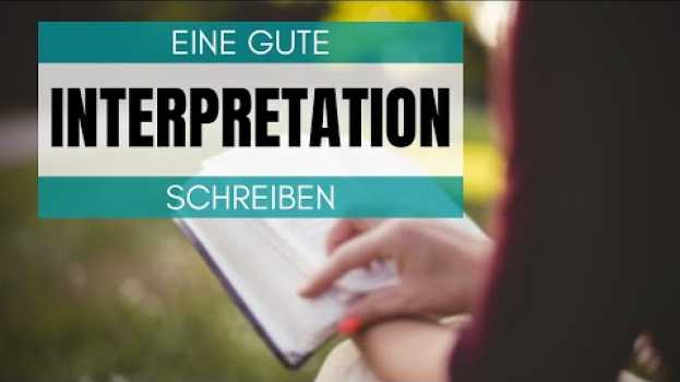 Video So schreibst du eine gute Interpretation po polsku