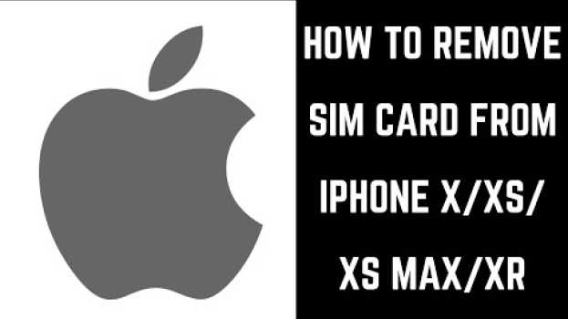 Video How to Remove a SIM Card from iPhone X, iPhone XS, iPhone XS Max, or iPhone XR po polsku