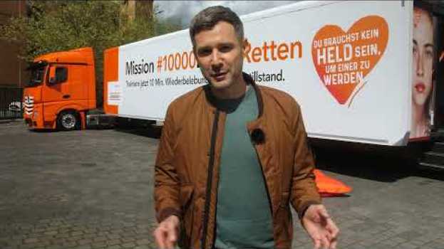 Video Jochen Schropp stellt die Initiative #10000LebenRetten vor in English