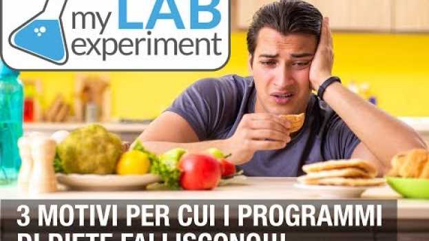 Video 3 motivi per cui le diete FALLISCONO!!! em português
