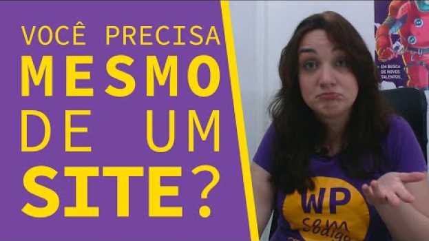 Video Você precisa mesmo de um site? | WordPress sem Código 1.1 en español