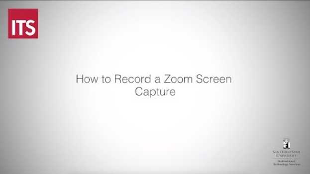 Video Zoom Screen Capture Tutorial em português