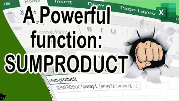 Video SUMPRODUCT is a versatile function with many uses and flexibility. su italiano