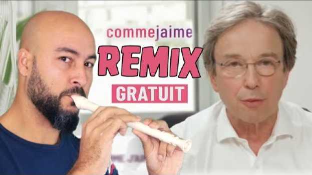 Video COMME J'AIME (REMIX FLUTE) en español