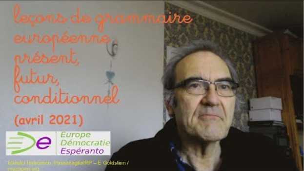 Video Pierre Dieumegard découvre la Conférence sur l'Avenir de l'Europe in English