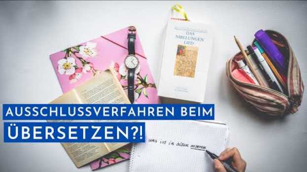 Video Wie finde ich die richtige Übersetzung im Mittelhochdeutsch-Wörterbuch?   türkçe