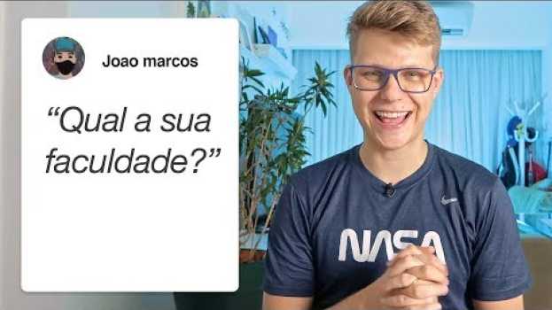 Видео Qual faculdade eu fiz? (talvez você fique desapontado) на русском