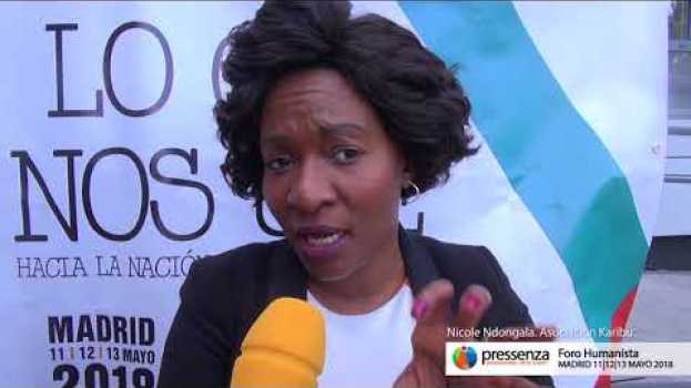 Video Nicole Ndongala: Todos somos humanos, esto es lo que nos une po polsku
