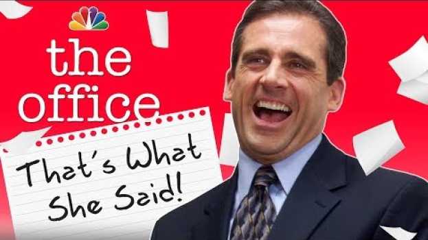 Видео Every "That's What She Said" Ever - The Office на русском