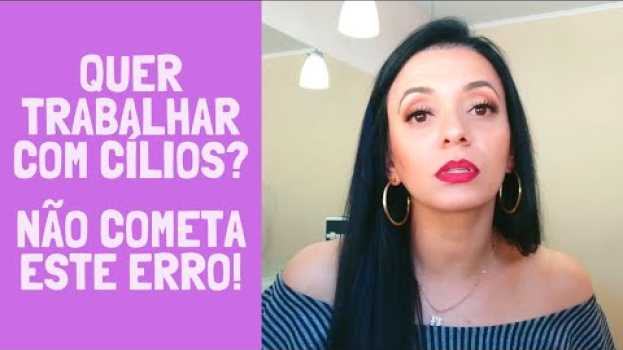 Video O erro que pode te tirar do ramo de Lash Lifting, Alongamento de Cílios Fio a fio ou Volume Russo en français