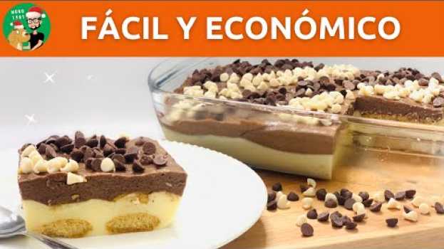 Video Postre con Vainillas Casero Ideal Para Fiestas Fácil y Económico / Postre Sin Horno / MONO 1981 in English
