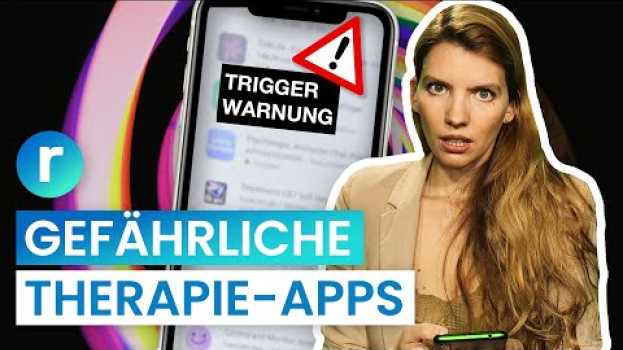 Video Trigger statt Therapie: Wegen dieser App mussten wir zur Polizei feat. @psychologeek_funk I reporter su italiano