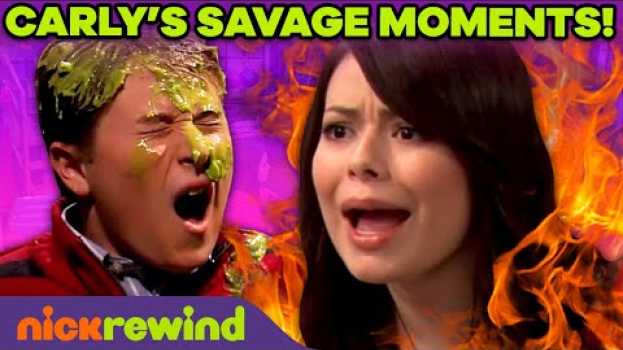 Video Carly's Most SAVAGE Moments ? iCarly   türkçe