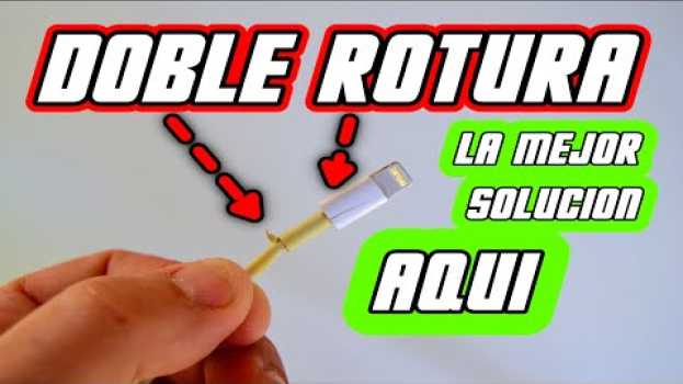 Video 🧢 Como REPARAR cable iphone 👉 PARA SIEMPRE !! po polsku