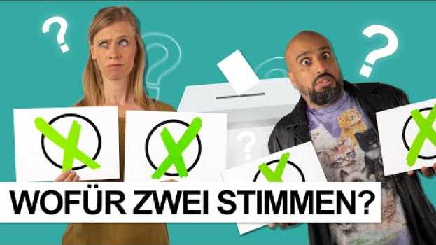 Video WOFÜR ZWEI STIMMEN? – So wählt ihr richtig! po polsku