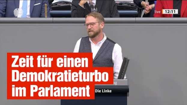 Video Zeit für einen Demokratie-Turbo im Parlament en français
