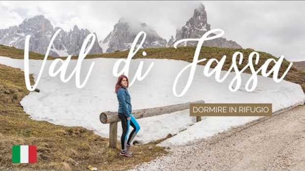 Video La mia prima volta in RIFUGIO - RODA DI VAEL, VAL DI FASSA, Trentino po polsku